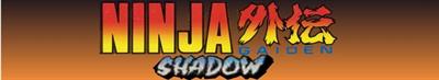 Ninja Gaiden Shadow - Banner Image