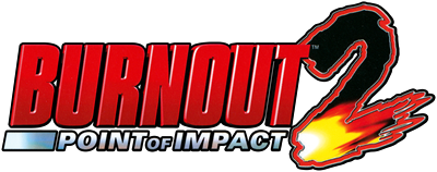 Burnout 2: Point of Impact - Clear Logo Image