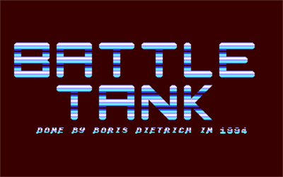 Battle Tank - Screenshot - Game Title Image