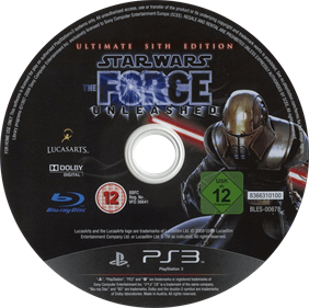 Star Wars: The Force Unleashed: Ultimate Sith Edition - Disc Image