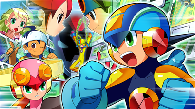 Mega Man: Battle Chip Challenge - Fanart - Background Image