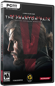 Metal Gear Solid V: The Phantom Pain - Box - 3D Image