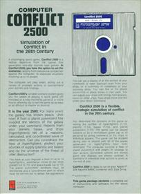 Conflict 2500 - Box - Back Image
