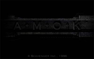 Amok - Screenshot - Game Title Image