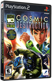 Ben 10: Ultimate Alien: Cosmic Destruction - Box - 3D Image