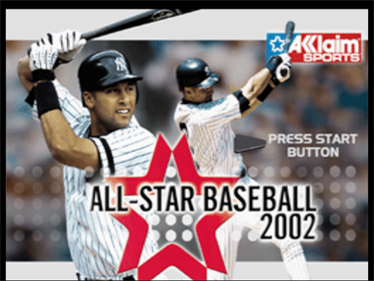 All-Star Baseball 2002 - Screenshot - Game Title Image