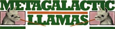Metagalactic Llamas: Battle at the Edge of Time - Clear Logo Image