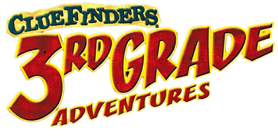 The ClueFinders 3rd Grade Adventures: The Mystery of Mathra - Clear Logo Image