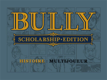 Bully: Scholarship Edition - Screenshot - Game Title Image