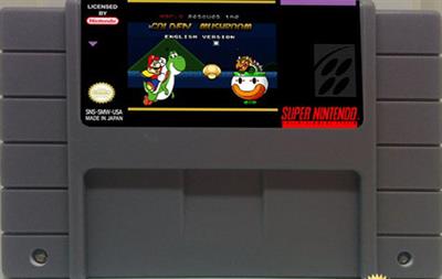 Mario Rescues the Golden Mushroom - Cart - Front Image