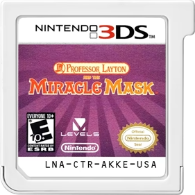 Professor Layton and the Miracle Mask - Cart - Front Image