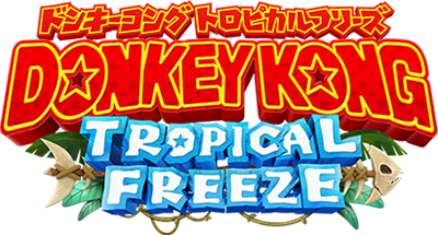 Donkey Kong Country: Tropical Freeze - Clear Logo Image