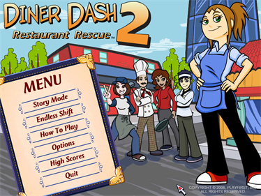 Diner Dash 2: Restaurant Rescue - Screenshot - Game Select Image