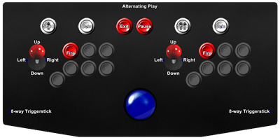 Gorf - Arcade - Controls Information Image