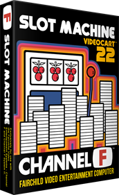 Videocart-22: Slot Machine - Box - 3D Image