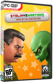 Stalin vs. Martians - Box - 3D Image