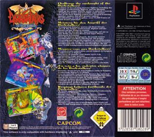 Darkstalkers: The Night Warriors - Box - Back Image