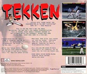 Tekken - Box - Back Image