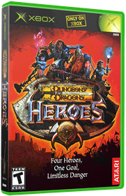 Dungeons & Dragons: Heroes - Box - 3D Image