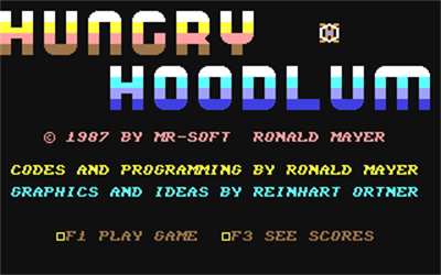 Hungry Hoodlum - Screenshot - Game Title Image