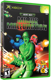 Army Men: Major Malfunction - Box - 3D Image