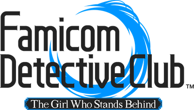 Famicom Detective Club: The Girl Who Stands Behind - Clear Logo Image