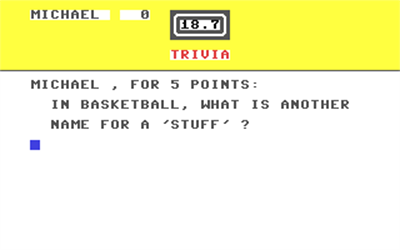 The Game of Trivia: Sports Trivia - Screenshot - Gameplay Image
