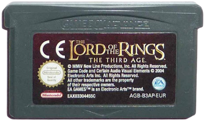 The Lord of the Rings: The Third Age - Cart - Front Image