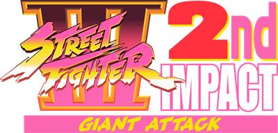 Street Fighter III 2nd Impact: Giant Attack - Clear Logo