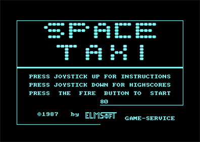 Space Taxi Images - LaunchBox Games Database