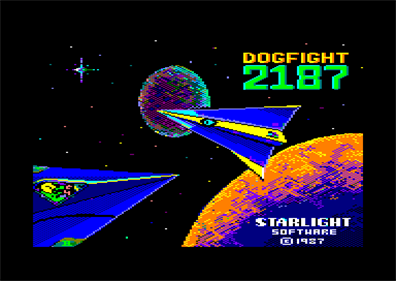 Dogfight 2187 - Screenshot - Game Title Image