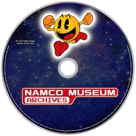 NAMCO MUSEUM ARCHIVES Volume 1 - Fanart - Disc Image