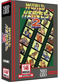 World Heroes 2 - Box - 3D Image