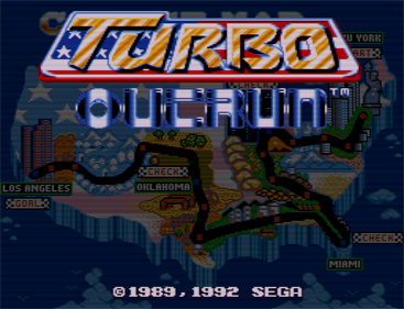 Turbo OutRun - Screenshot - Game Title Image
