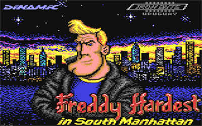 Freddy Hardest in South Manhattan - Screenshot - Game Title Image
