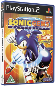 Sonic Gems Collection - Box - 3D Image