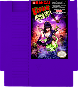 Elvira's Monster Party - Cart - Front Image