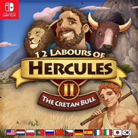 12 Labours of Hercules II: The Cretan Bull Switch - Fanart - Box - Front Image