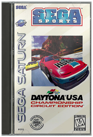 Daytona USA: Championship Circuit Edition - Box - Front - Reconstructed