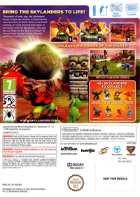 Skylanders: Giants - Box - Back Image