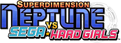Superdimension Neptune VS Sega Hard Girls - Clear Logo Image