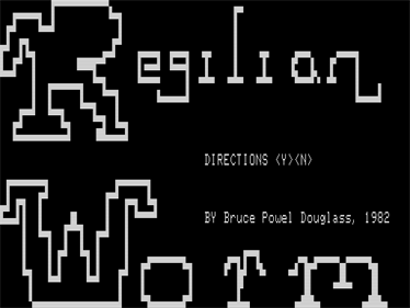 Regilian Worm - Screenshot - Game Title Image