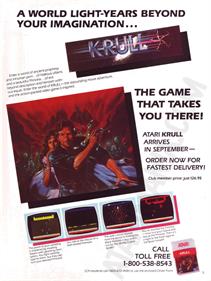 Krull - Advertisement Flyer - Front Image