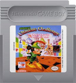 Mickey's Ultimate Challenge - Fanart - Cart - Front