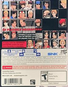 The King of Fighters '97: Global Match - Box - Back Image