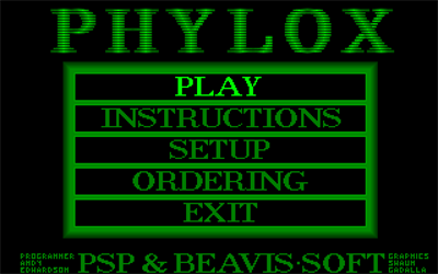 Phylox - Screenshot - Game Title Image