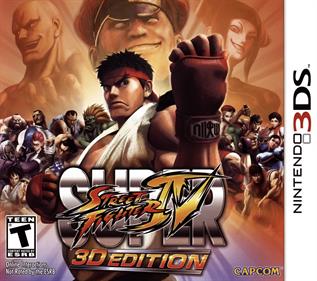 Super Street Fighter IV: 3D Edition - Box - Front Image