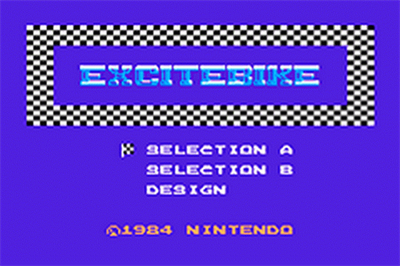 Classic NES Series: Excitebike - Screenshot - Game Title Image