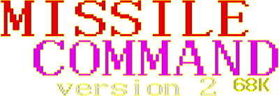 Missile Command 68K v2 - Clear Logo Image