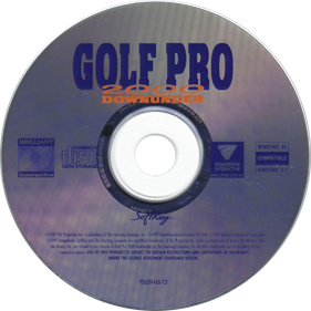 Golf Pro 2000 Downunder - Disc Image